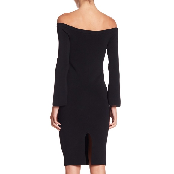 NWT Kendall & Kylie Off-the-Shoulder Midi Dress - Picture 2 of 4